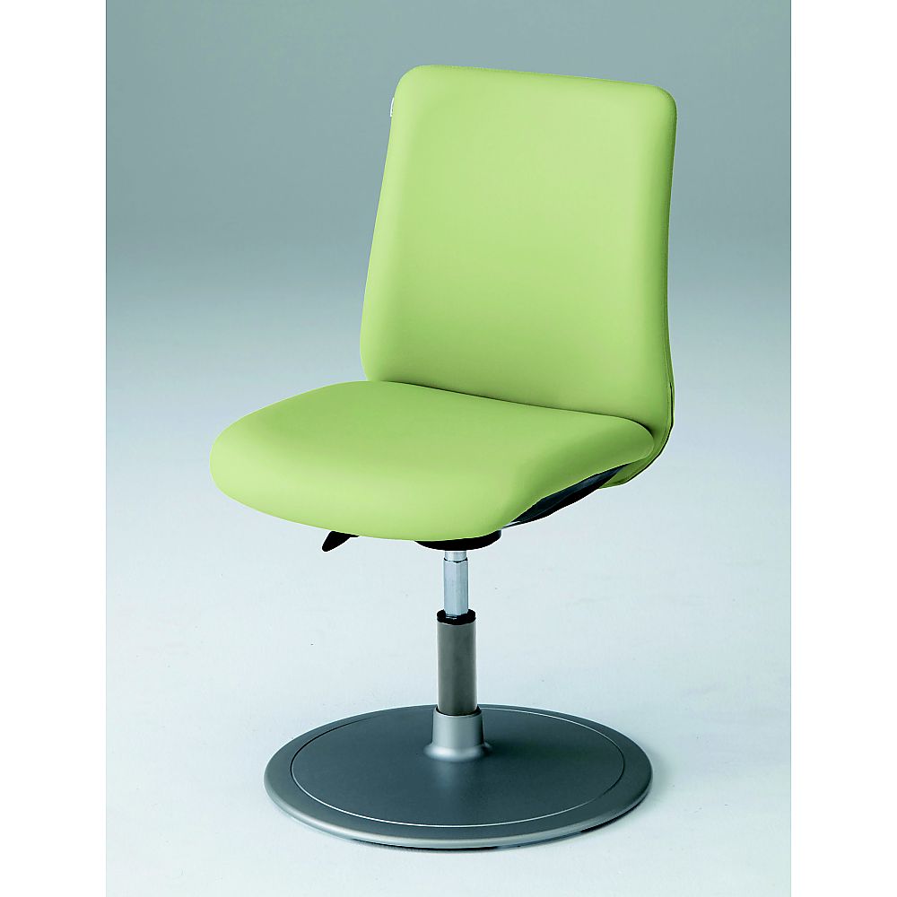 患者チェア ローバックタイプ 肘なし ミントグリーン LT91YZ PB22