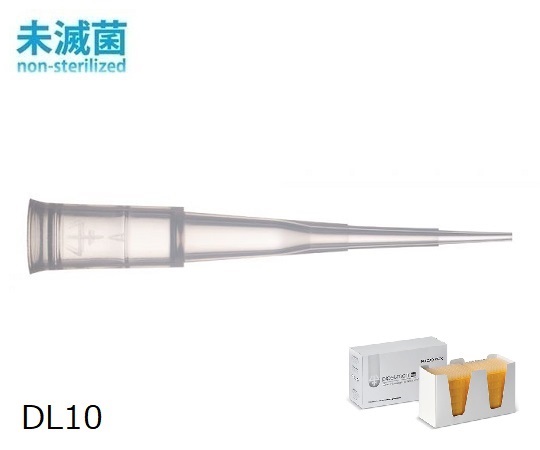 ダイヤモンドチップ リロードパック 未滅菌 DL10（96x10ラック） 1セット（96本×10箱入） F167012