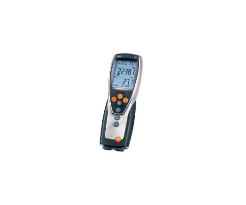 プロフェッショナルクラス温度計 testo735-2 校正証明書付 0563 7352