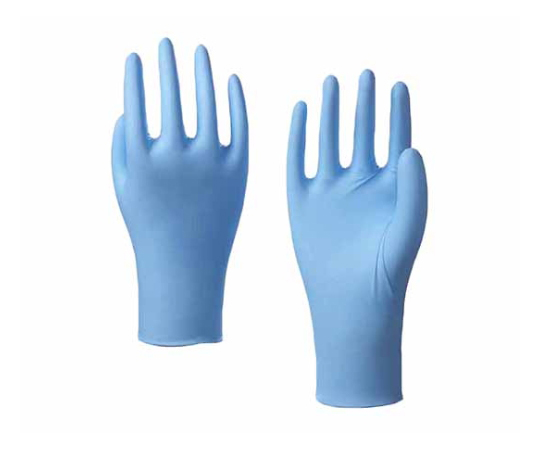 ニトリスト・タフ（パウダーフリー） ブルー L 100枚入 883-L