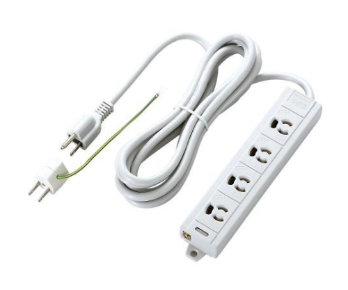 環境対応OAタップ 3P 4個口 3m T-ECOH3430NM