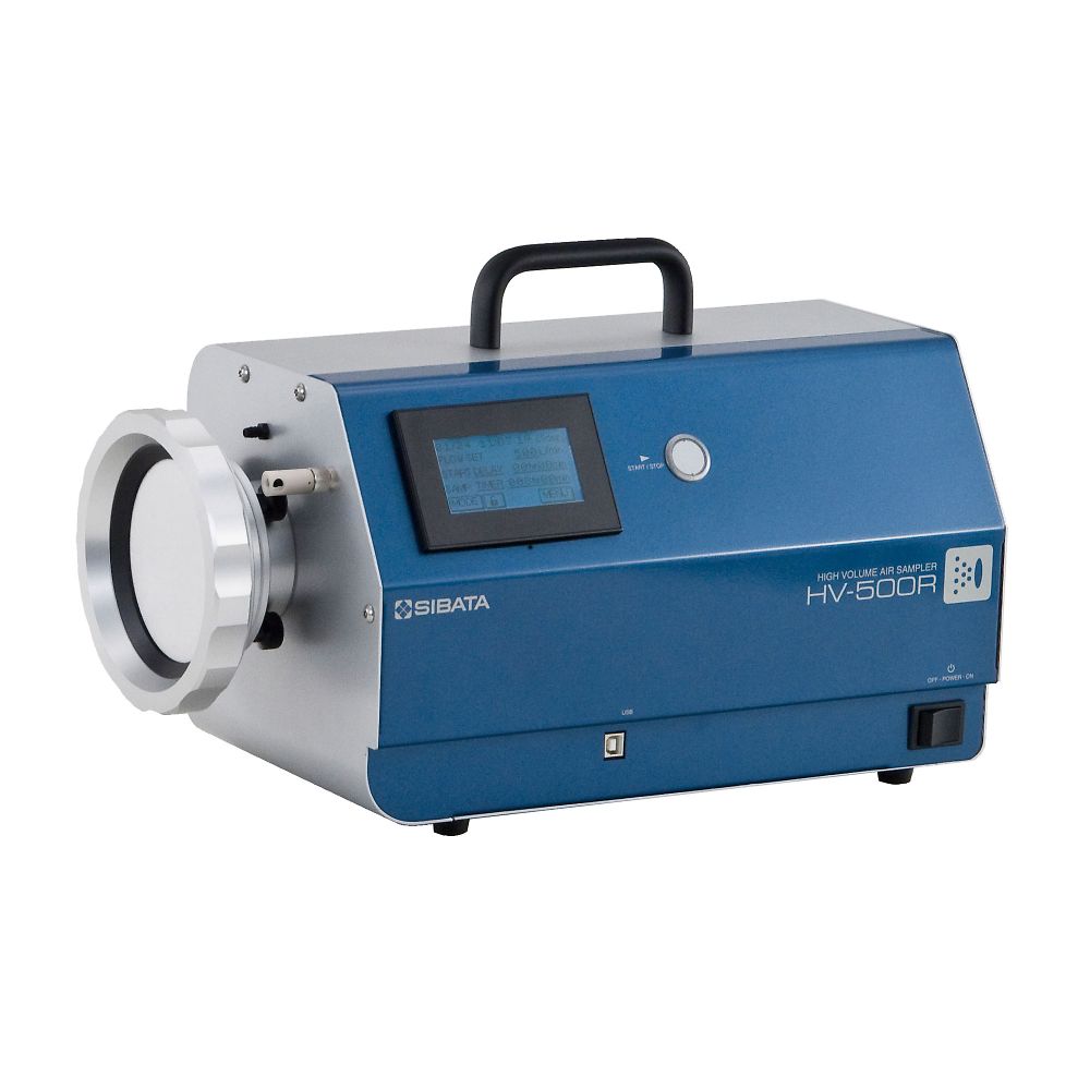 ハイボリウムエアサンプラー 粉じん用 オープン HV-500R型 080130-31
