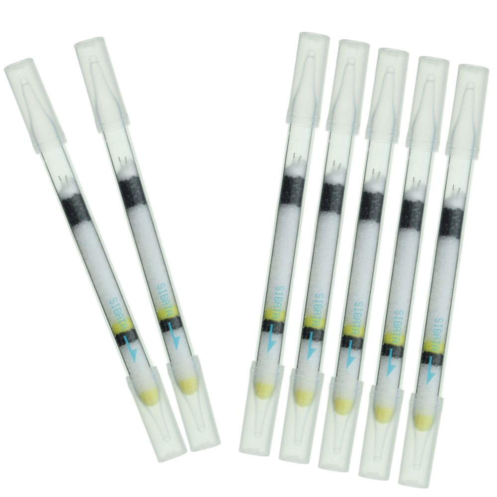 チャコールシリカゲルチューブ スタンダード型 12本 080150-081