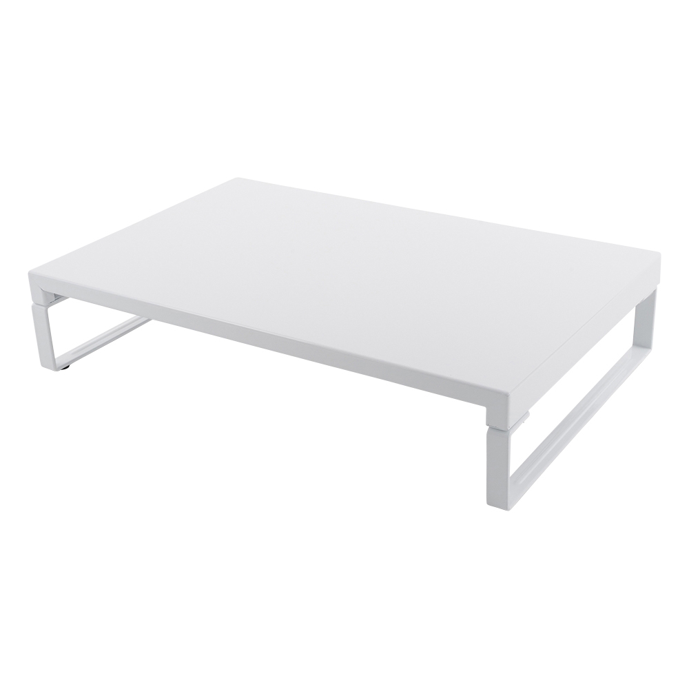 机上台＜幅390mm・ロータイプ＞ 0白 A7330-0