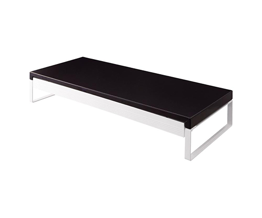 机上台＜幅590mm・引出し付＞ 24黒 A7338-24