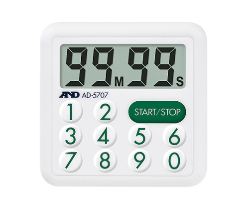 最小1秒からセット 防滴型タイマー(100分形) AD-5707