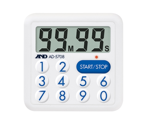 最小1秒からセット 防滴型タイマー(100分形) AD-5708