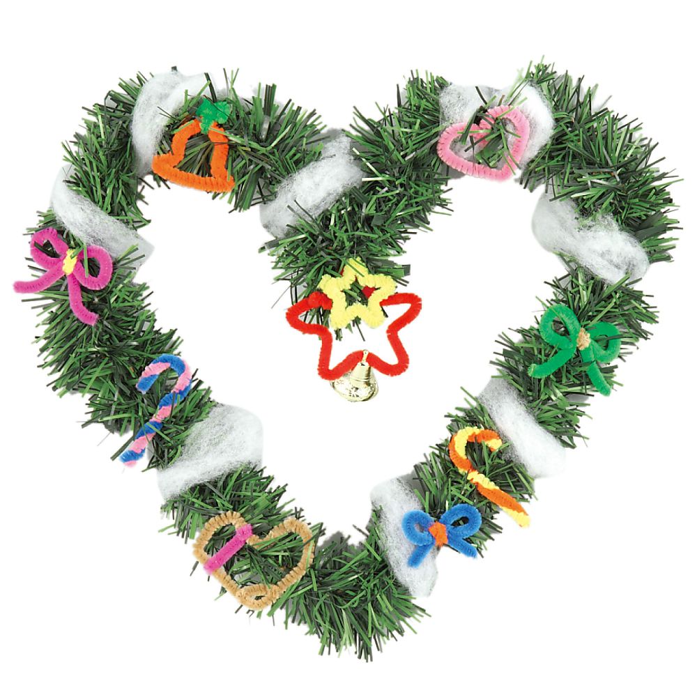 クリスマスリース作り 417