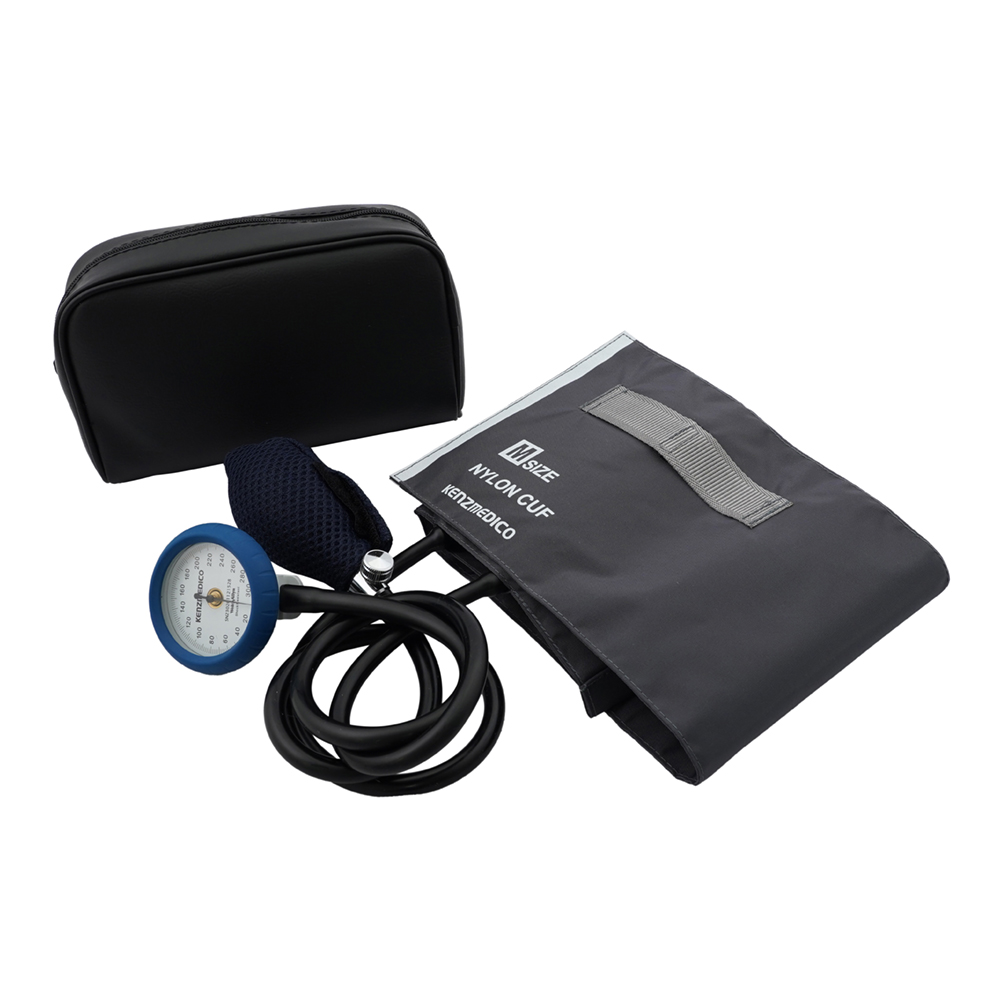 No.555 耐衝撃性アネロイド血圧計 グレー 標準型カフ仕様 0555B025