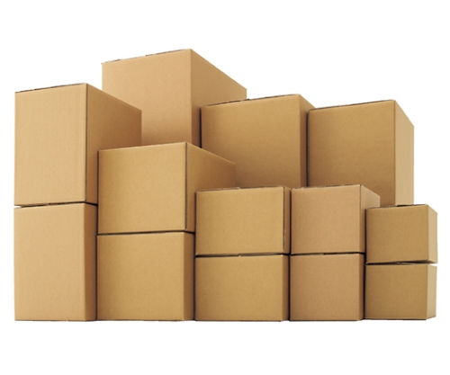 ダンボールケース　24.4×18.4×17.6cm　入数10枚 61-318-1-3