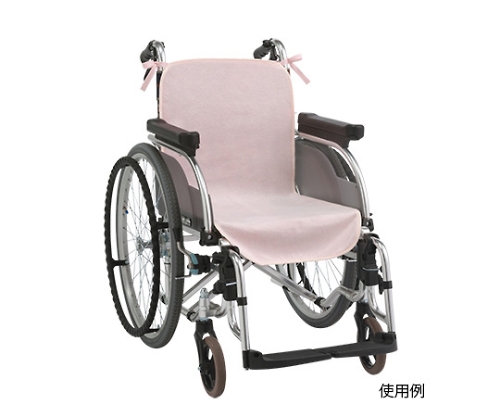 車いすシートカバー ピンク 1パック（2枚入）