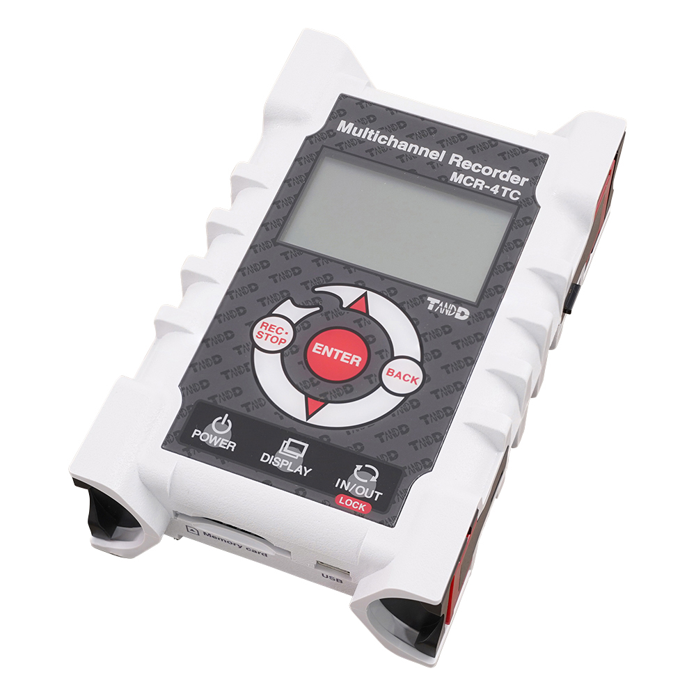 熱電対4ch温度データロガー MCR-4TC