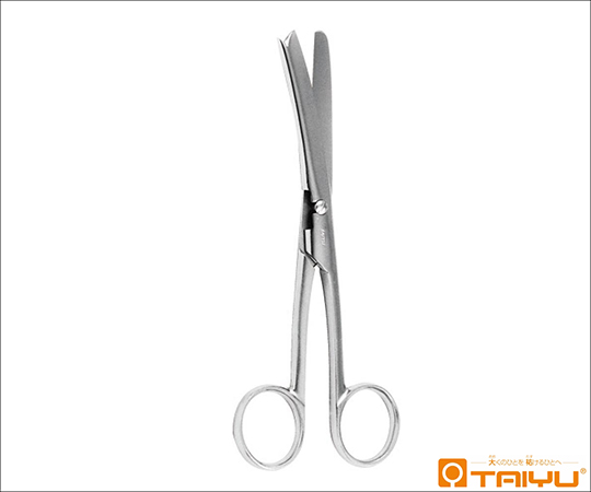 シーボルト臍帯剪刀 ハズシ 全長15cm TY-187