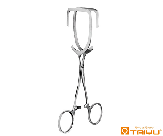 松浦亀頭鉗子 シリコンパッド付 全長15cm TY-771