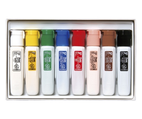 エフ水彩（ポリチューブ） 12mL×8色 WFC2-8