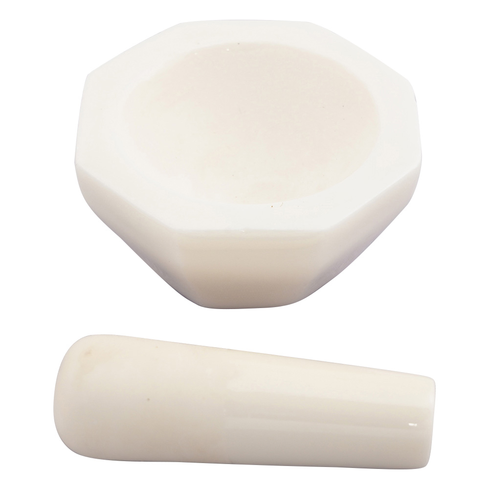 乳鉢（乳棒付）アルミナ 7mL HAMP-7