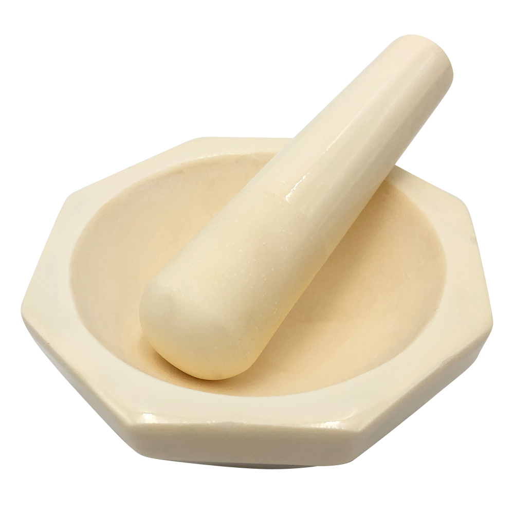 乳鉢（乳棒付）アルミナ 80mL HAMP-80