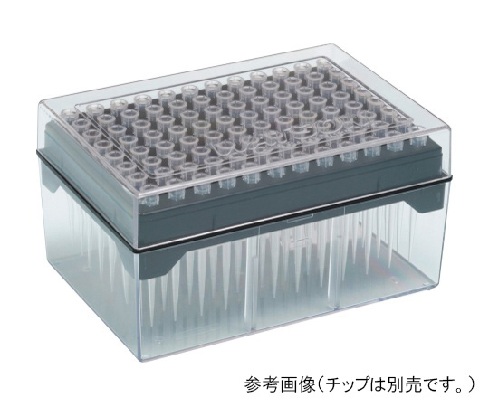 10μL ロングチップ システムラック 滅菌 1箱（96本×10ラック入） 120-207CS