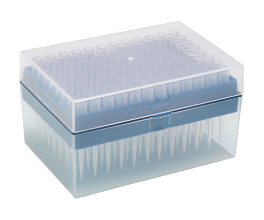200μL チップ クリア システムラック（PP） 滅菌 1箱（96本×10ラック入） 120P-703CS