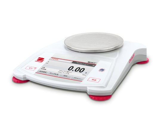 ポータブル天びん スカウトシリーズ（フルカラータッチスクリーン搭載モデル）620g/0.01g STX622JP