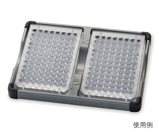 マイクロプレートボルテックスミキサー用 マイクロプレートホルダー 2枚用 02-216-120