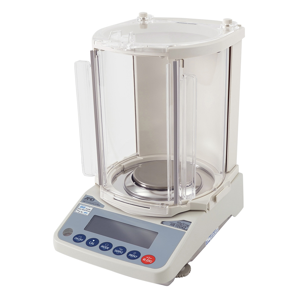 分析用電子天びん 102g（校正用分銅内蔵型） HR-100AZ