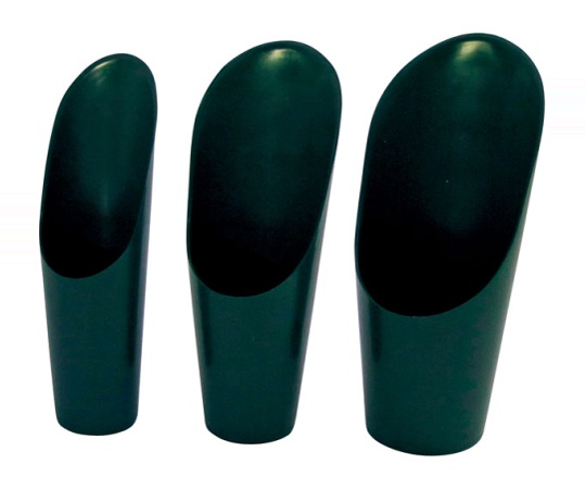 プラスチック型土入れ 3ツ組 グリーン