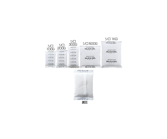 不織布シリカゲル乾燥剤 Nタイプ 100g×100個入 Nシロ100G