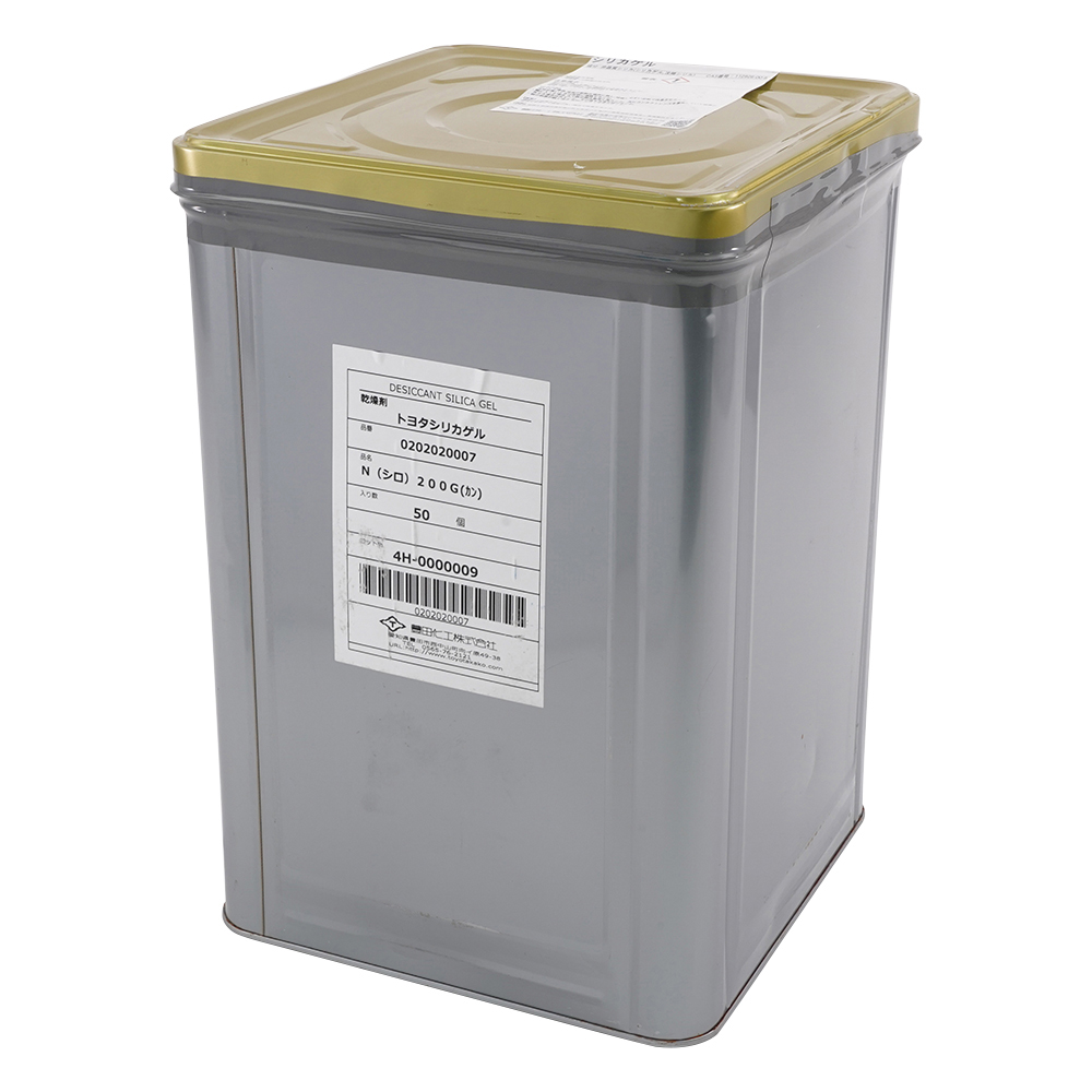 不織布シリカゲル乾燥剤 Nタイプ 200g×50個入 Nシロ200G