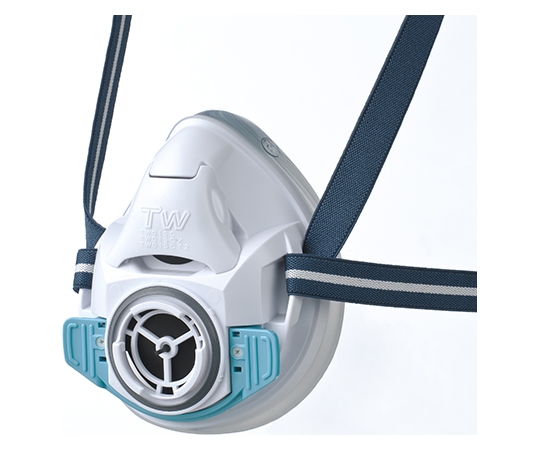 防じん・防毒両検定マスク/半面形/Sサイズ/白磁（ホワイト） TW01SC(S)WH