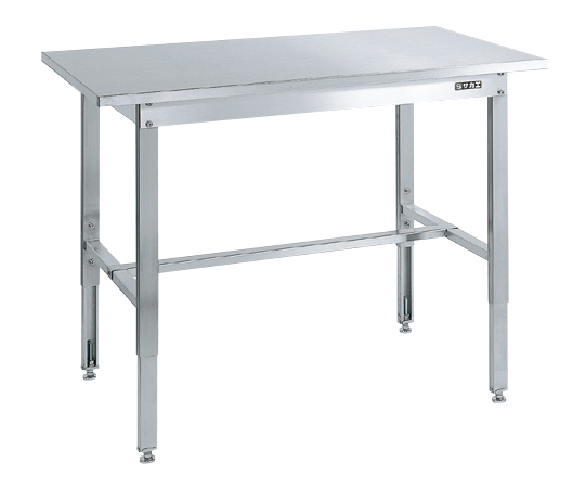 ステンレス高さ調整作業台 W1200×D750×H700～900mm SUT4-127N