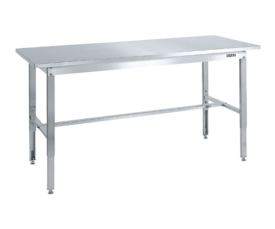 ステンレス高さ調整作業台 W1800×D750×H700～900mm SUT4-187N