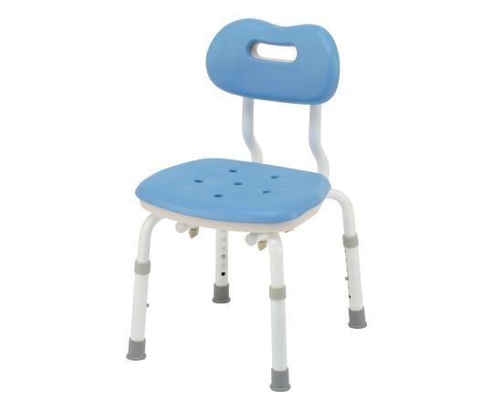 シャワーチェア ユクリア コンパクトスツール背付N ブルー PN-L41121A