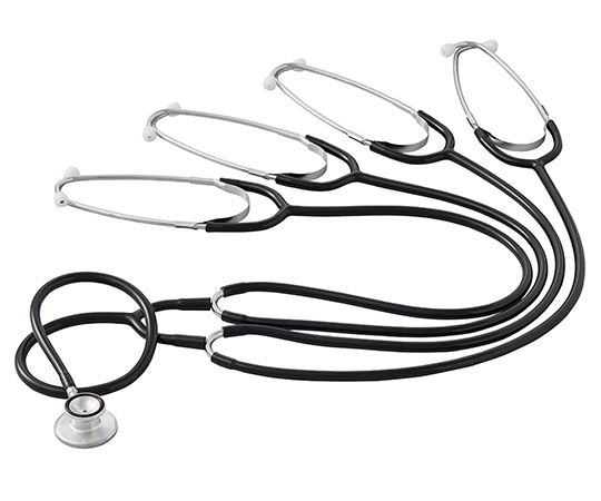 教育用聴診器(四人用) 0166B001