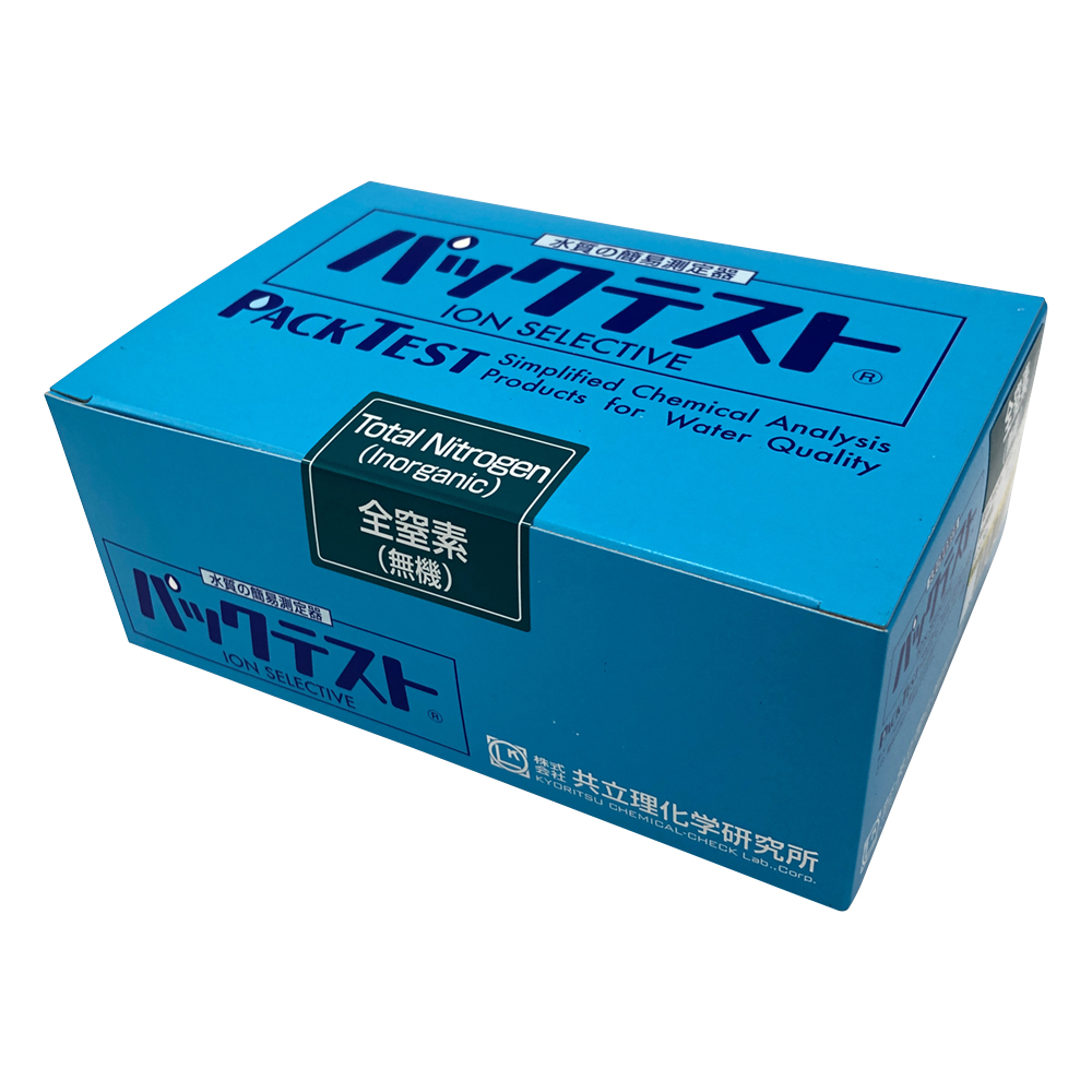 パックテスト （簡易水質検査器具） 全窒素（無機）1箱（5本×8袋入） WAK-TN-i-3
