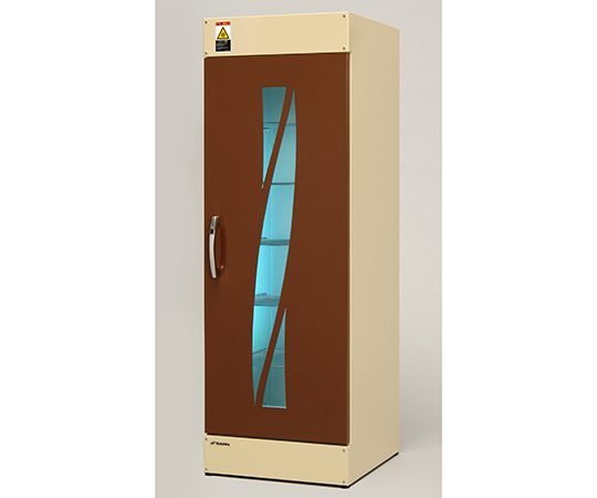 殺菌線方式スリッパ殺菌ロッカー 6足用 ブラウン KE-SLM006