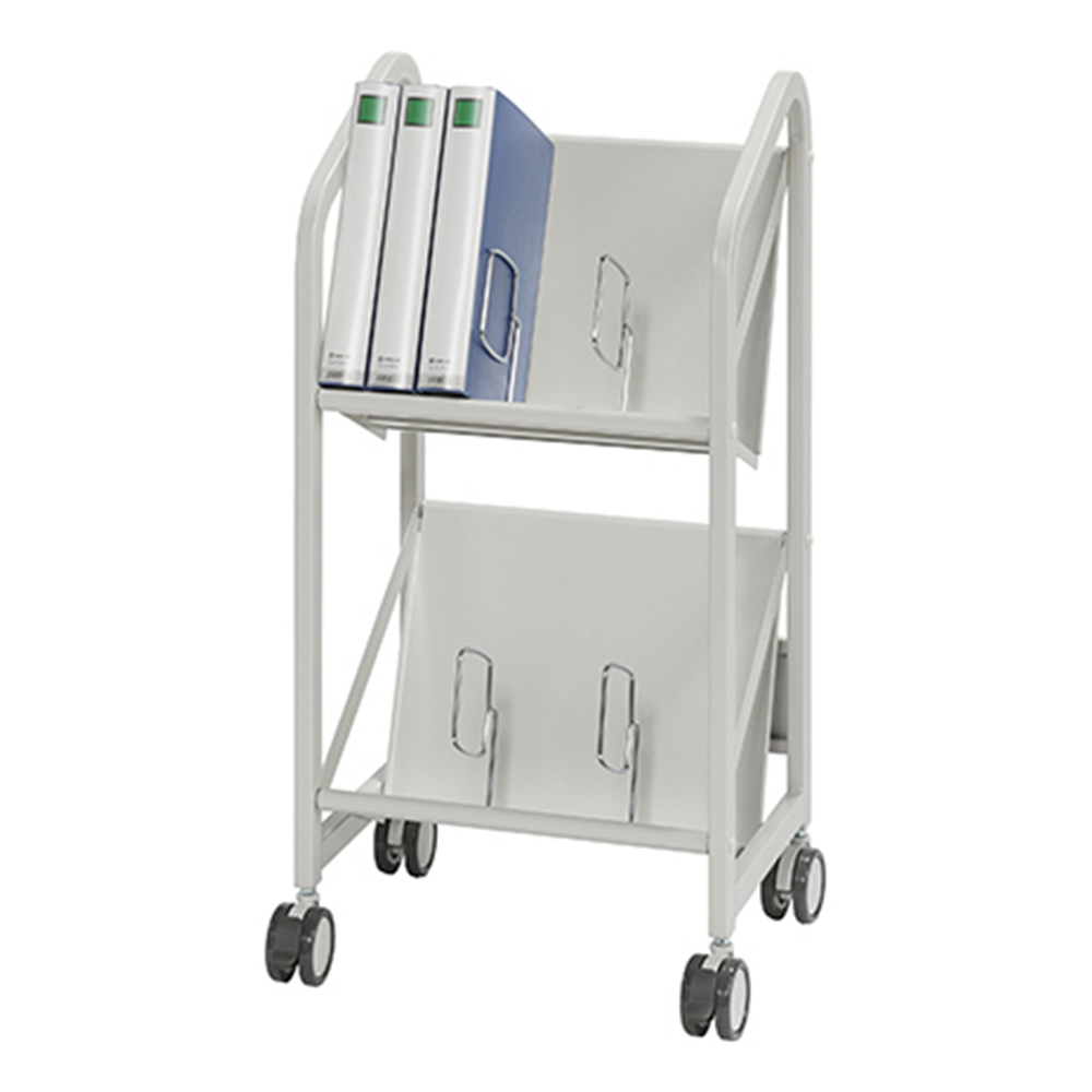 ファイルサポートワゴン 2段タイプ FSW-4607WG