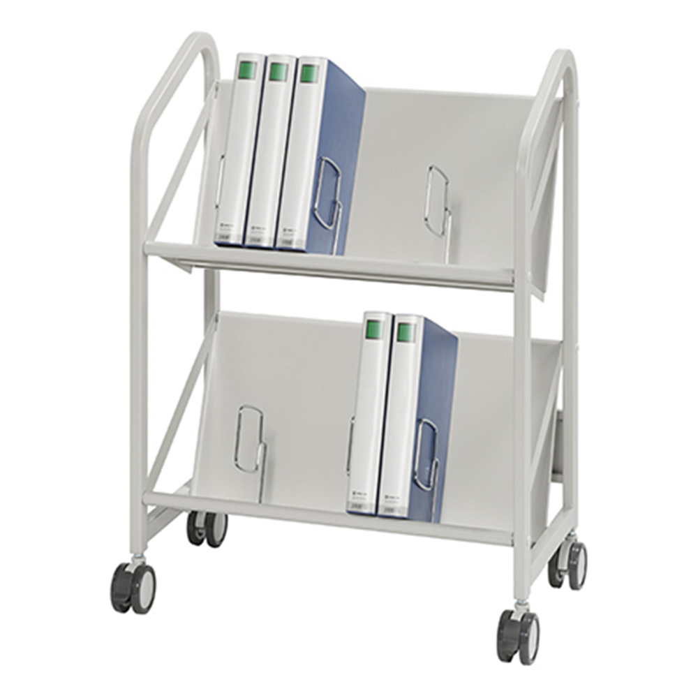 ファイルサポートワゴン 2段タイプ FSW-6607WG