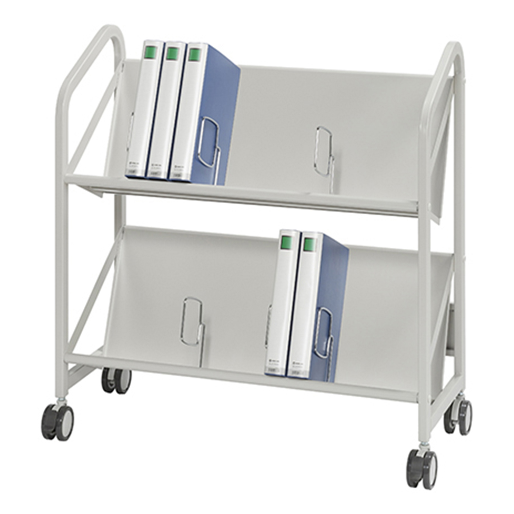 ファイルサポートワゴン 2段タイプ FSW-8607WG