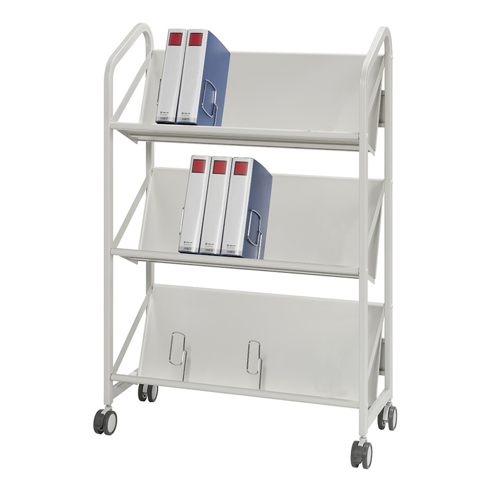 ファイルサポートワゴン 3段タイプ FSW-8637WG