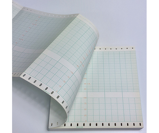 分娩監視用記録紙 幅152mm×長30m/折150mm（折り畳み型・穴あき） 20冊入 CP30-028