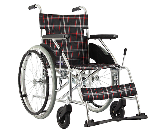 車いす （自走式/アルミ製/ノーパンクタイヤ） KV22-40N