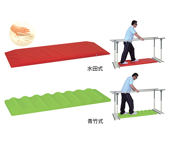 ウォークトレーナー（青竹式） 幅48×奥行100×高さ7cm TB-1368 LGR