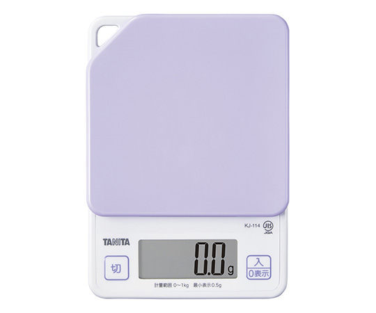 デジタルクッキングスケール ブルーベリーパープル KJ-114-PP