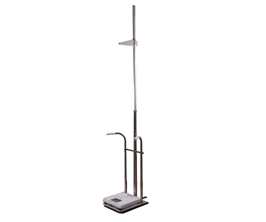 伸縮式身長計付体重計（検定付） 手すり付 AHD-T