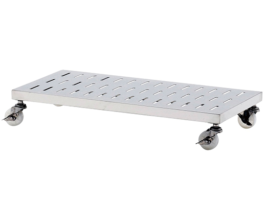ジカオカーン オールステンレス板スノコ キャスター付 JO-9045D