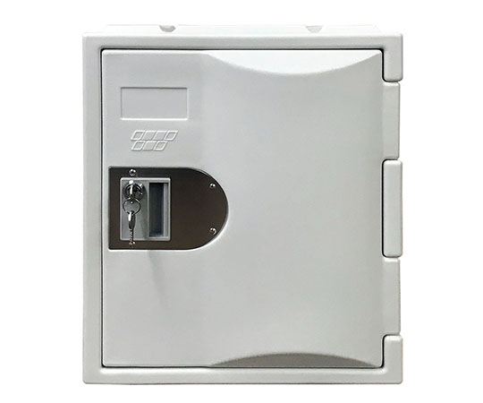 樹脂製耐酸キャビネット＆薬品保管庫 白 TPLA-H385S-WT