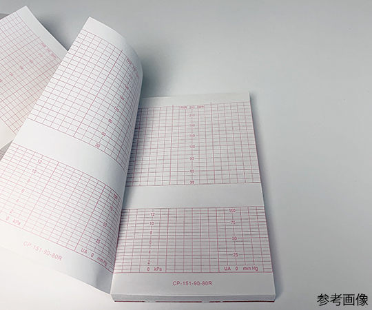 分娩監視用記録紙 幅150mm×長14.4m/折90mm（折り畳み型） 40冊入 CP-151-90-80R