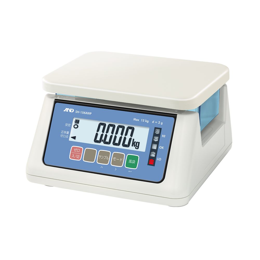 デジタル防水はかり 15kg SH-15KAWP