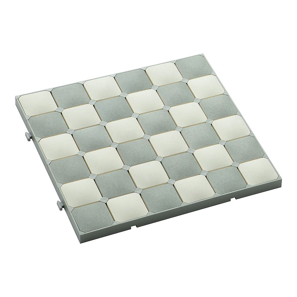 珪藻土 ジョイント式バスマット用 継足しバスマット グレー